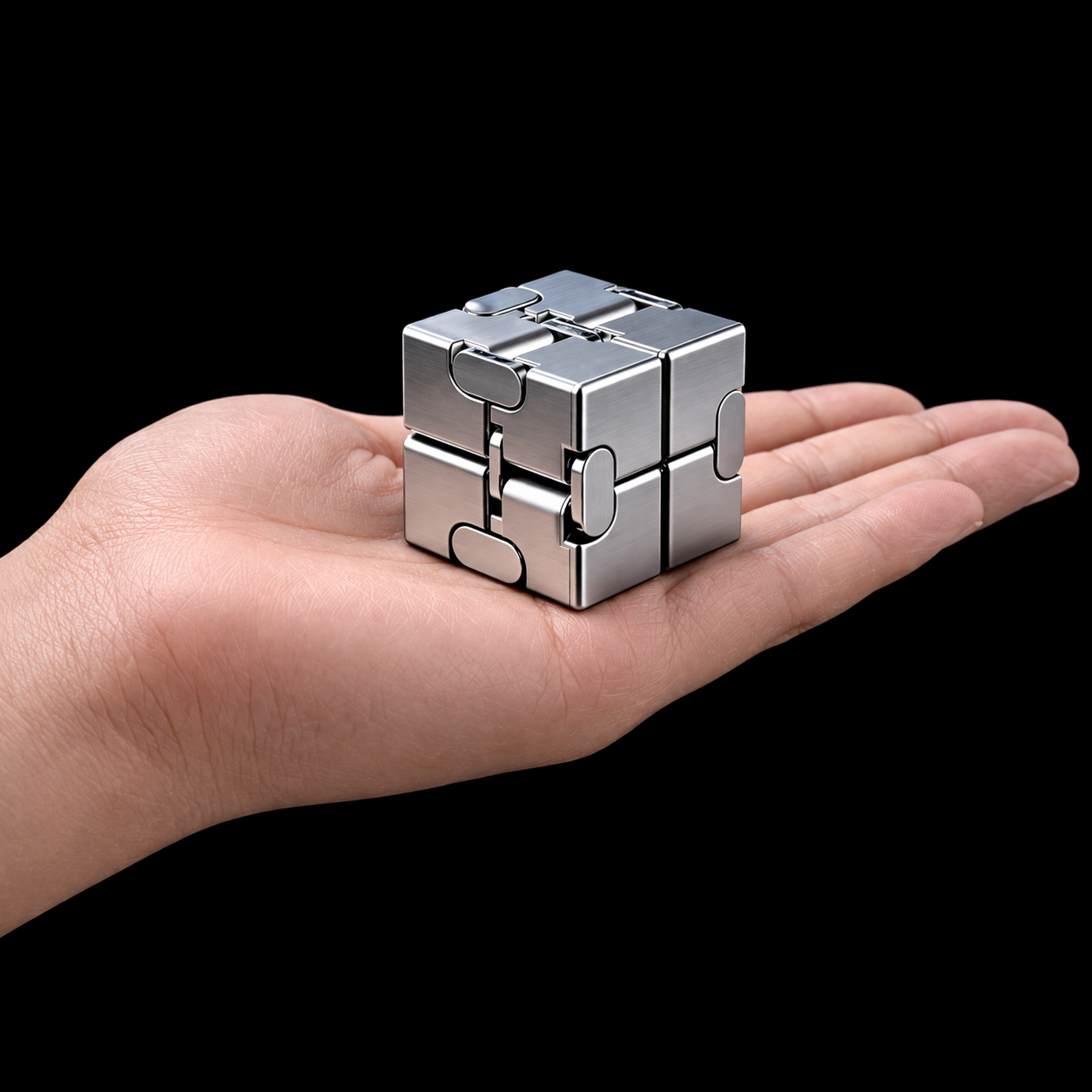 Zenvex™ Metal Infinity Cube