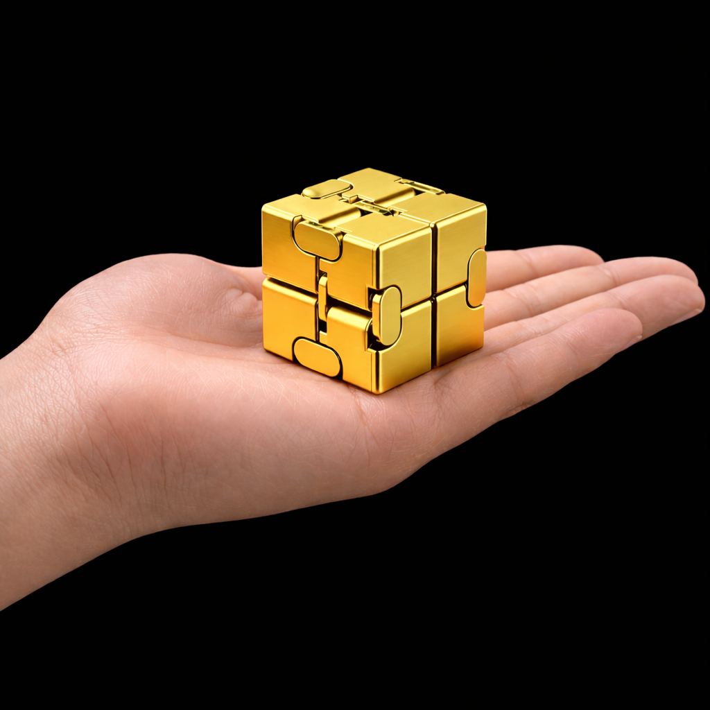 Zenvex™ Metal Infinity Cube